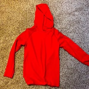 Zyia red performance hoodie